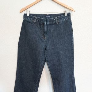 Vintage Ann Taylor Wide Leg High Rise Flat Front Jeans Size 8